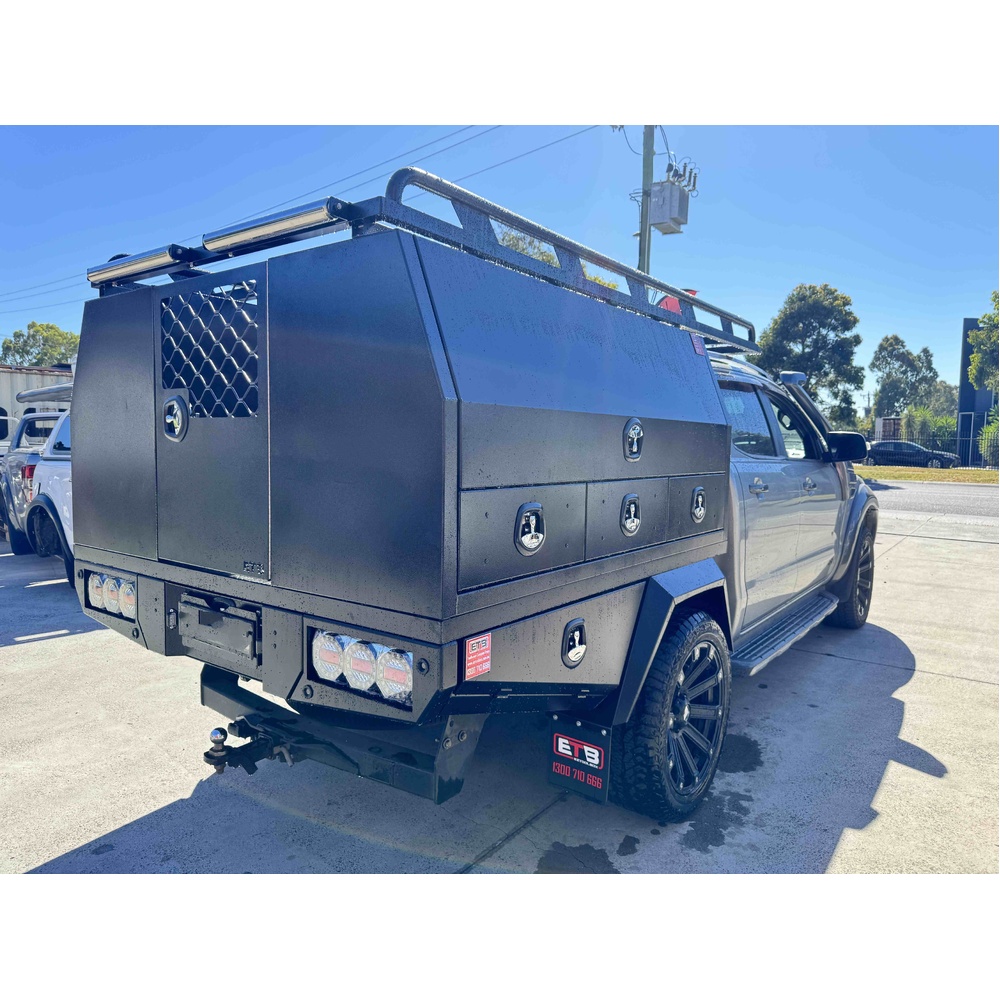 Aluminium Ute Tray and Toolboxes Package S7 - ezToolbox Aluminium Ute Trays, Aluminium Canopies and Alloy Toolboxes