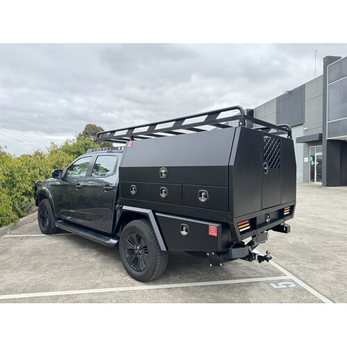 Aluminium Ute Tray and Toolboxes Package S7 - ezToolbox Aluminium Ute Trays, Aluminium Canopies and Alloy Toolboxes