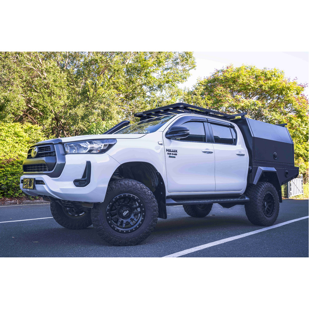 Aluminium Ute Tray and Toolboxes Package S8 - ezToolbox Aluminium Ute Trays, Aluminium Canopies and Alloy Toolboxes