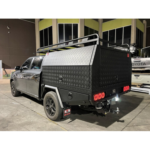 Ssangyong Musso Aluminium Ute Tray and Canopy Package S1 - ezToolbox Aluminium Ute Trays, Aluminium Canopies and Alloy Toolboxes