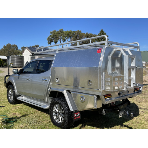 Basic Ute Tray and Canopy Package for Triton S12 - ezToolbox Aluminium Ute Trays, Aluminium Canopies and Alloy Toolboxes