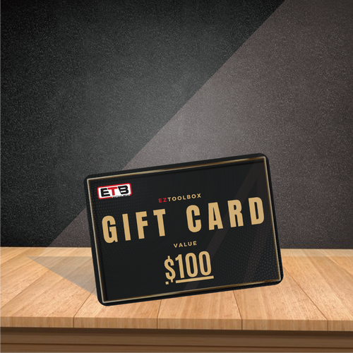ETB $100 Gift Card - ezToolbox Aluminium Ute Trays, Aluminium Canopies and Alloy Toolboxes