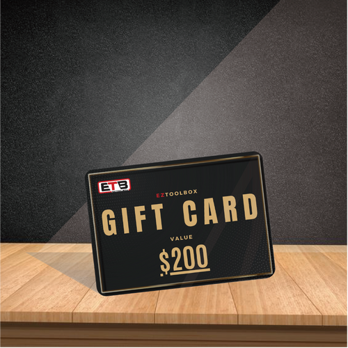 ETB $200 Gift Card - ezToolbox Aluminium Ute Trays, Aluminium Canopies and Alloy Toolboxes