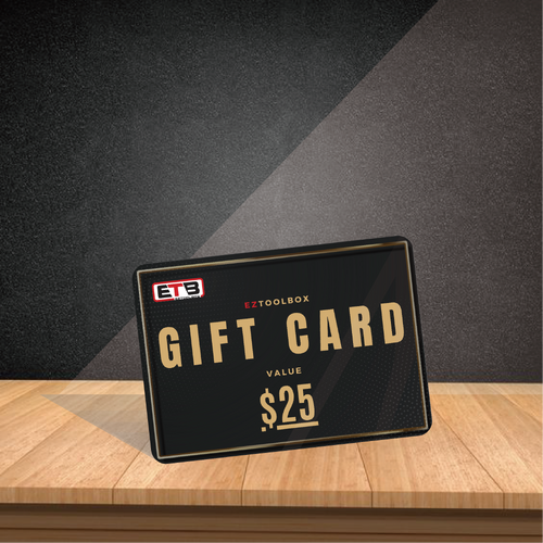 ETB $25 Gift Card - ezToolbox Aluminium Ute Trays, Aluminium Canopies and Alloy Toolboxes