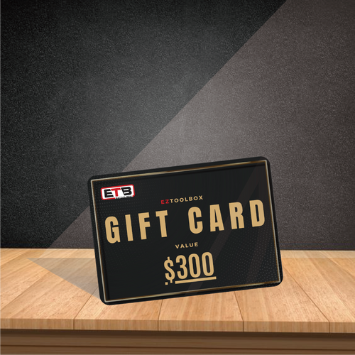 ETB $300 Gift Card - ezToolbox Aluminium Ute Trays, Aluminium Canopies and Alloy Toolboxes
