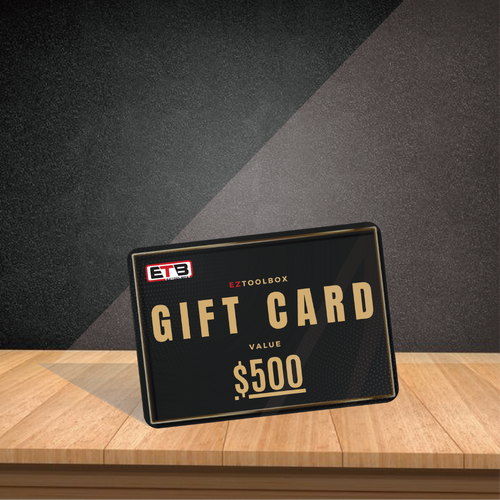 ETB $500 Gift Card - ezToolbox Aluminium Ute Trays, Aluminium Canopies and Alloy Toolboxes