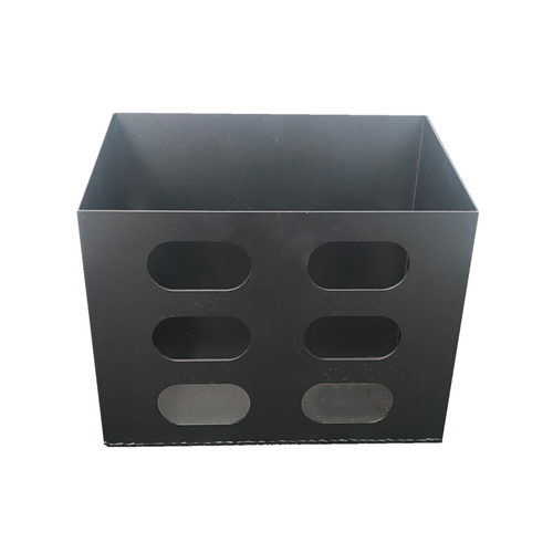 Black Aluminium FP 20L Jerry Can Holder - ezToolbox Aluminium Ute Trays, Aluminium Canopies and Alloy Toolboxes