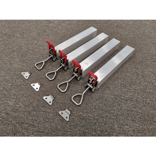 4 of Jack Off Canopy Clamps - ezToolbox Aluminium Ute Trays, Aluminium Canopies and Alloy Toolboxes