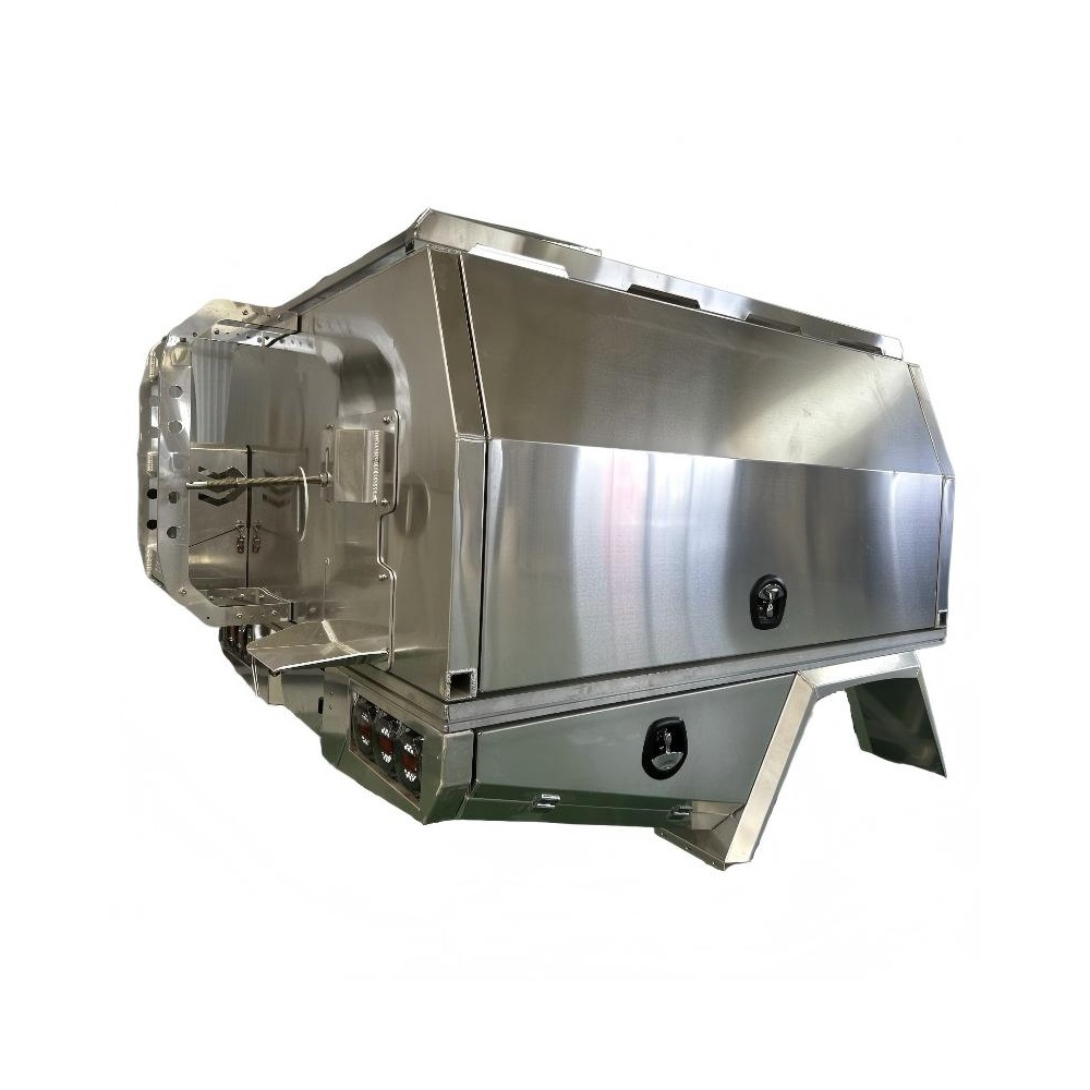 Tray and Canopy Package Full 1616 - ezToolbox Aluminium Ute Trays, Aluminium Canopies and Alloy Toolboxes