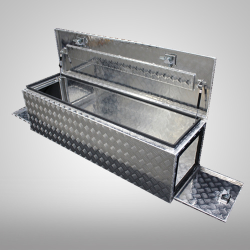 1700x500x500mm Aluminium 3 Door Camper Toolbox  - ezToolbox Aluminium Ute Trays, Aluminium Canopies and Alloy Toolboxes