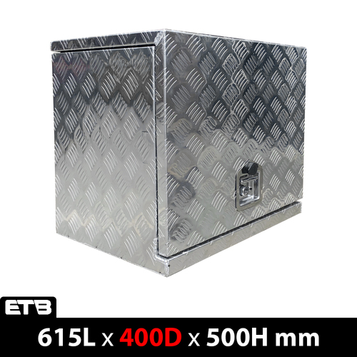615x400x500mm Aluminium Generator Box Storage Toolbox  - ezToolbox Aluminium Ute Trays, Aluminium Canopies and Alloy Toolboxes