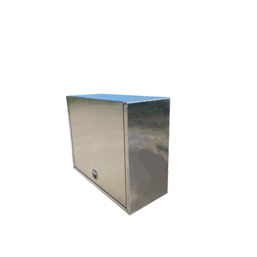 1400x600x1150mm Flat Plate Full Door Aluminium Truck Toolbox - ezToolbox Aluminium Ute Trays, Aluminium Canopies and Alloy Toolboxes