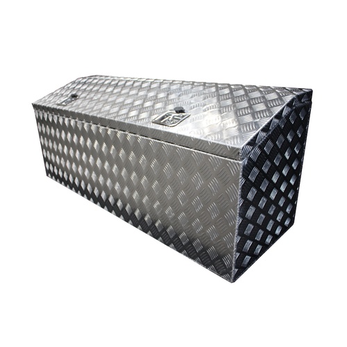 1500x500x600mm Checker Plate Chest Top Open Aluminium Tool Box  - ezToolbox Aluminium Ute Trays, Aluminium Canopies and Alloy Toolboxes