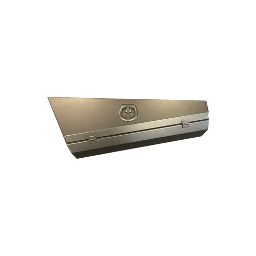 Black 960mm Double Tapered Ute Under Tray Tool Box - ezToolbox Aluminium Ute Trays, Aluminium Canopies and Alloy Toolboxes
