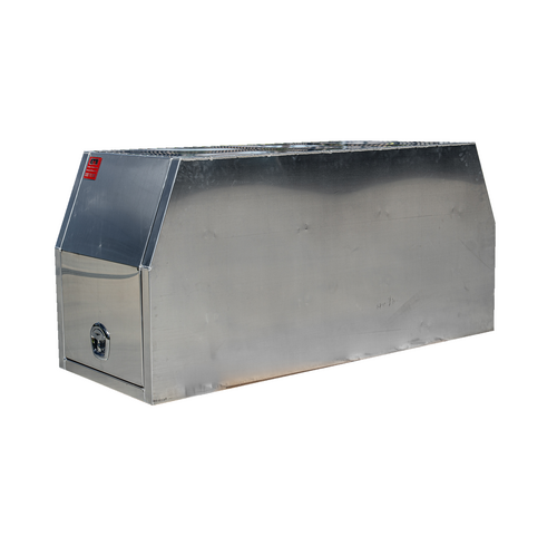 500mm Flat Plate Aluminium Ute Canopy - ezToolbox Aluminium Ute Trays, Aluminium Canopies and Alloy Toolboxes