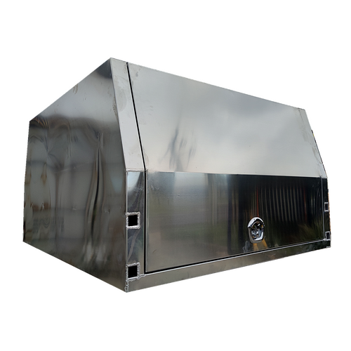 1600mm x 1000mm High Jack Off Flat Plate Aluminium Canopy - ezToolbox Aluminium Ute Trays, Aluminium Canopies and Alloy Toolboxes