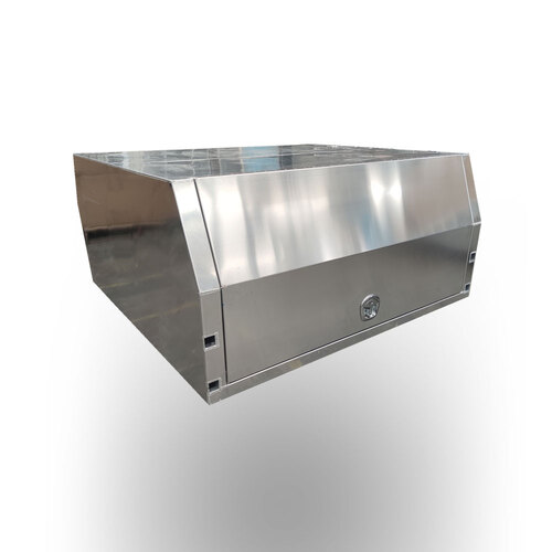 1800mm Lift Off Flat Aluminium Ute Canopy  - ezToolbox Aluminium Ute Trays, Aluminium Canopies and Alloy Toolboxes