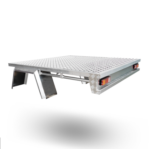 1775W x 1800L mm (Deck Only) Premium Aluminium Tray Dual Cab Ute  - ezToolbox Aluminium Ute Trays, Aluminium Canopies and Alloy Toolboxes