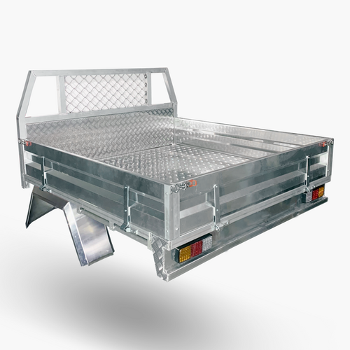 1780W x 1800L mm Premium Aluminium Tray Dual Cab Ute Complete Set