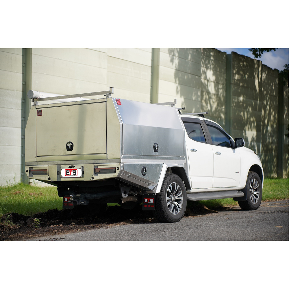 Aluminium Ute Tray and Canopy Package S13 - ezToolbox Aluminium Ute Trays, Aluminium Canopies and Alloy Toolboxes